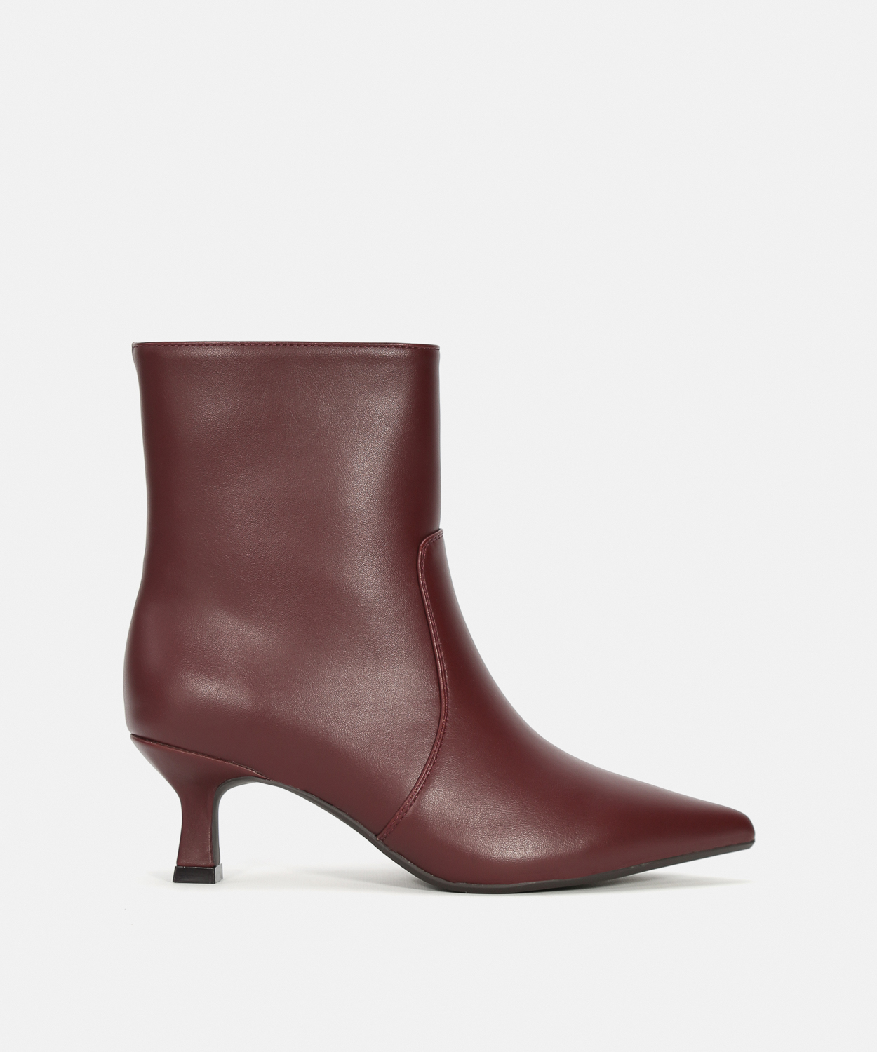 Botines burdeos tac&oacute;n kitten image number null